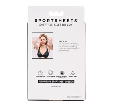 Sportsheets - Knebel Do Ust Z Miękką Poduszką